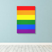 Toile The Colors of the rainbow (Insitu (Plancher de Bois))