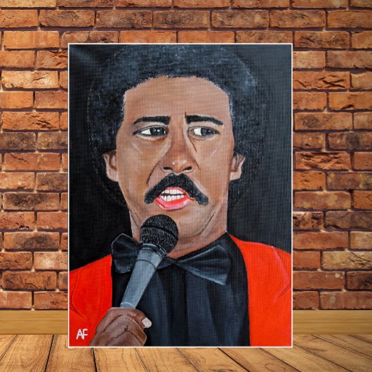 Toile The Comedian Painting by Alfred Fox