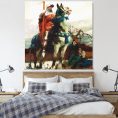 Toile The Coming Lancaster par Howard Pyle (Insitu(Chambre))