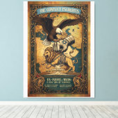 Toile The Conflict Escalates (Insitu (Plancher de Bois))