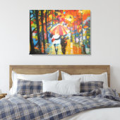 Toile The Crimson Silence (Insitu(Chambre))