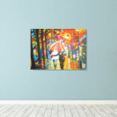 Toile The Crimson Silence (Insitu (Plancher de Bois))