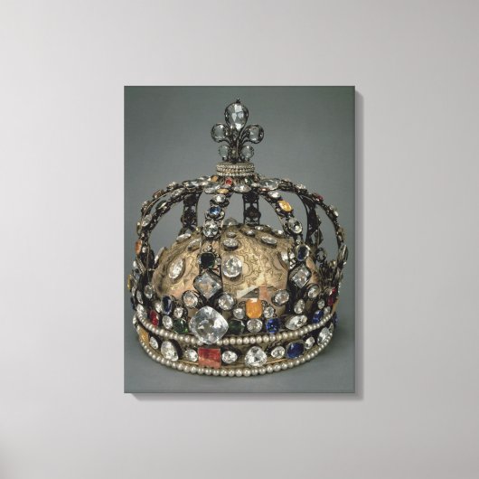 Toile The Crown of Louis XV, 1722 (Recto)