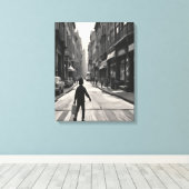 Toile The Day Melted Sideways (Insitu (Plancher de Bois))