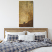 Toile The Dog by Francisco Goya (Insitu(Chambre))