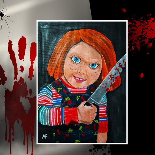 Toile The Doll Painting by Alfred Fox