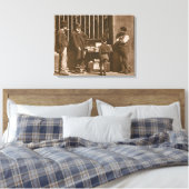Toile The Dramatic Shoe Black, 1876-77 (bois) (Insitu(Chambre))