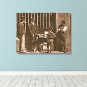 Toile The Dramatic Shoe Black, 1876-77 (bois) (Insitu (Plancher de Bois))