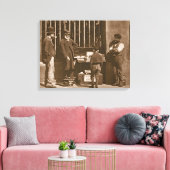 Toile The Dramatic Shoe Black, 1876-77 (bois) (Insitu(Salon))