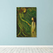 Toile "The Dream of Sylvaine” – A Time To Say Farewell (Insitu (Plancher de Bois))