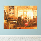 Toile The Echo of 1000 Hours (Insitu (Plancher de Bois))