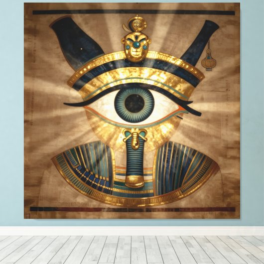 Toile The Egyptian Eye´9 (Insitu (Plancher de Bois))