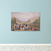 Toile The Entrance into Caubul from Killa-Kazee, from 'S (Insitu (Plancher de Bois))