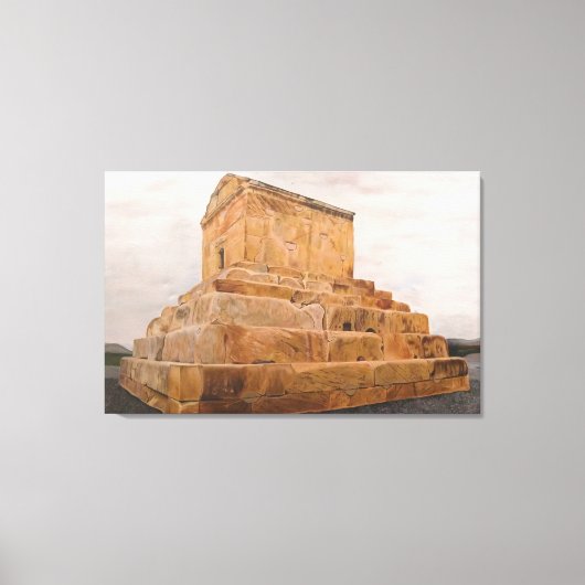 Toile The Eternal Silence of Pasargadae (Recto)