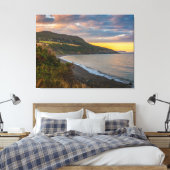 Toile The Evening Glow of Greystones Coast (Insitu(Chambre))
