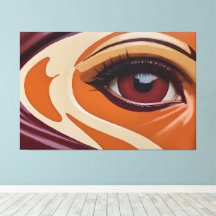 Toile The eye