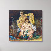 Toile The Family | Egon Schiele | (Recto)