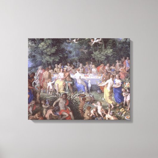 Toile The Feast of the Gods (Recto)