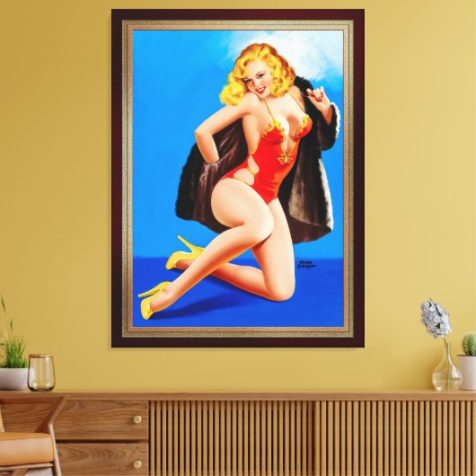 Toile The Feed Of Mink par Peter Driben (Insitu(Salon))