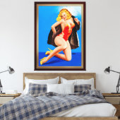 Toile The Feed Of Mink par Peter Driben (Insitu(Chambre))