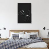 Toile The Final Ascension – Lone Wolf Mindset Minimalist (Insitu(Chambre))