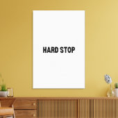 Toile The Firm Perimeter | Hard Stop Large Canvas Art (Insitu(Salon))