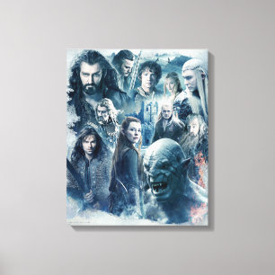 Toile The Five Armies Character Graphic