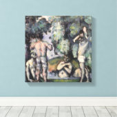 Toile The Five Bathers, c.1875-77 (Insitu (Plancher de Bois))