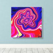 Toile The flower in my garden (Insitu (Plancher de Bois))