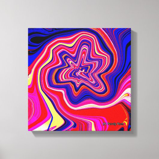 Toile The flower in my garden (Recto)