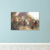 Toile The Garrison of the Village Had At Last (Insitu (Plancher de Bois))