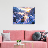 Toile The Ghost Train of Winter  (Insitu(Salon))