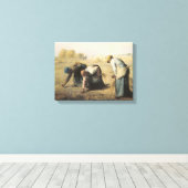 Toile The Gleaners 1857 (Insitu (Plancher de Bois))