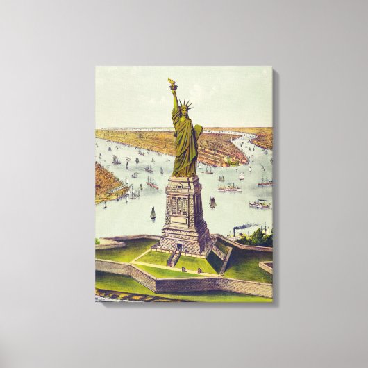 Toile The Great Bartholdi Statue, Statue of Liberty (Recto)