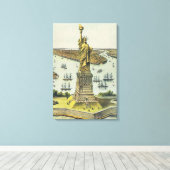 Toile The Great Bartholdi Statue, Statue of Liberty (Insitu (Plancher de Bois))