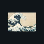 Toile The Great Wave off Kanagawa<br><div class="desc">The Great Wave of Kanagawa,  from the series '36 Views of Mt. Fuji' | by Katsushika Hokusai | Art Location: Private Collection | Japanese Artist | Image Collection Number: XIR158277</div>