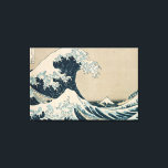 Toile The Great Wave off Kanagawa<br><div class="desc">The Great Wave of Kanagawa,  from the series '36 Views of Mt. Fuji' | by Katsushika Hokusai | Art Location: Private Collection | Japanese Artist | Image Collection Number: XIR158277</div>