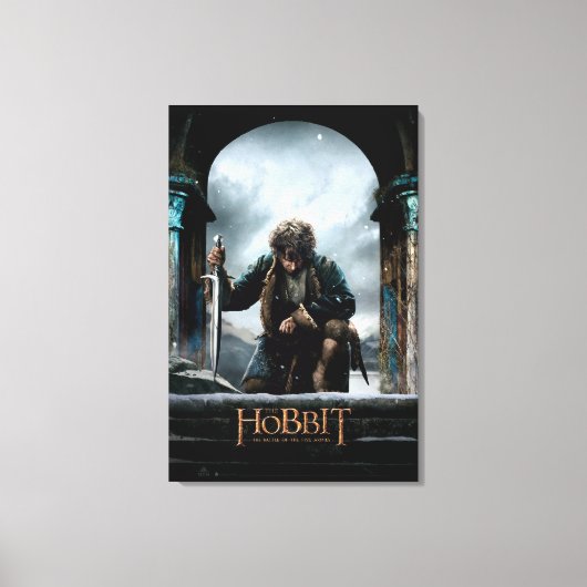 Toile The Hobbit - BILBO BAGGINS™ Movie Poster (Recto)