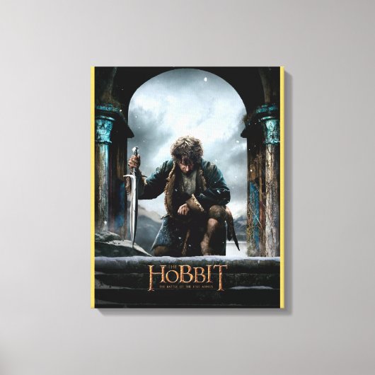 Toile The Hobbit - BILBO BAGGINS™ Movie Poster (Recto)