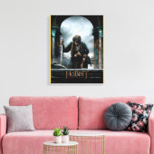 Toile The Hobbit - BILBO BAGGINS™ Movie Poster (Insitu(Salon))