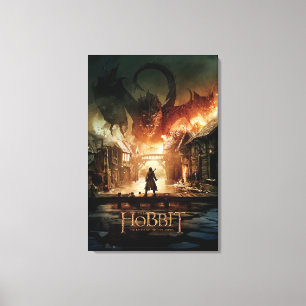 Toile The Hobbit - Laketown Movie Poster
