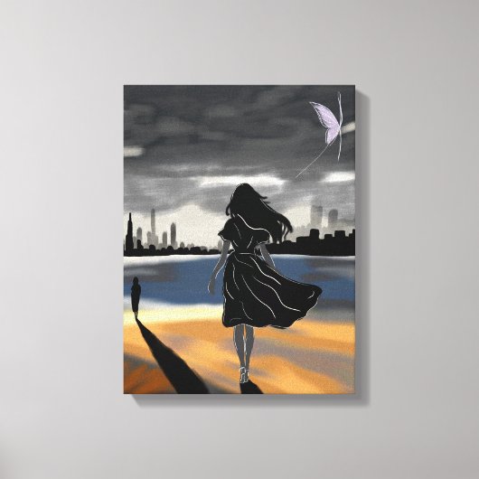 Toile The Horizon I B – Journey to Growth (Recto)