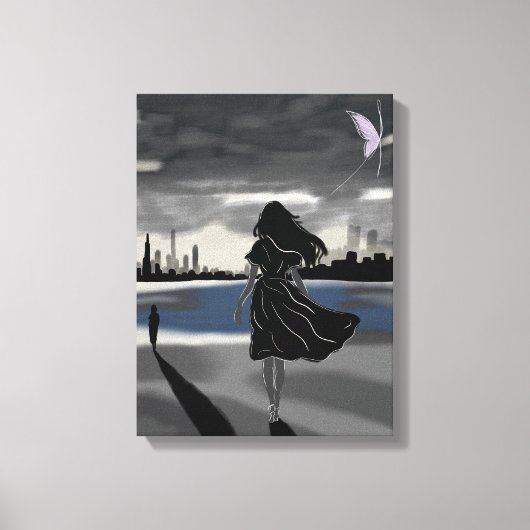 Toile The Horizon I C – Journey to Growth (Recto)