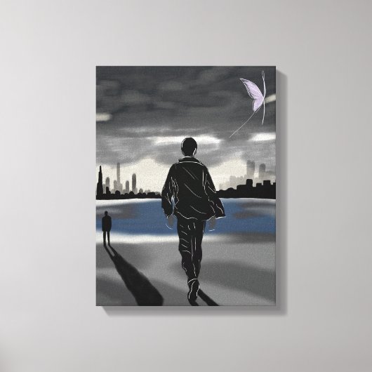 Toile The Horizon II C – Journey to Growth (Recto)