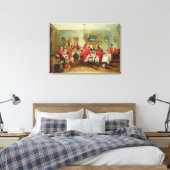 Toile The Hunt Breakfast, Bachelor's Hall, 1836 (Insitu(Chambre))