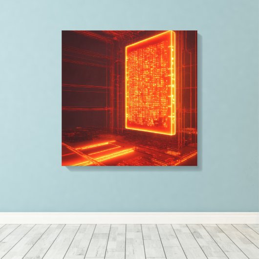 Toile The Inferno Datacore (Insitu (Plancher de Bois))