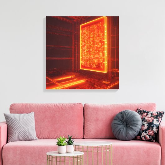 Toile The Inferno Datacore (Insitu(Salon))