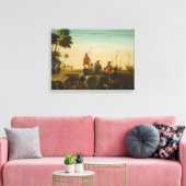 Toile The Landing of Columbus, c.1837 (Insitu(Salon))