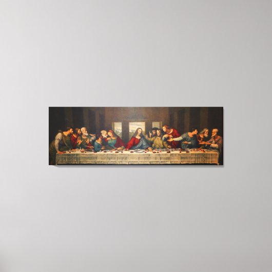 Toile The Last Supper by Leonardo da Vinci (Recto)