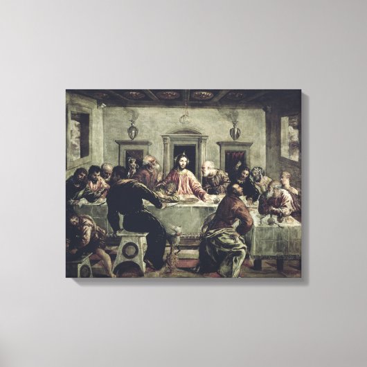 Toile The Last Supper (oil on canvas) 2 (Recto)